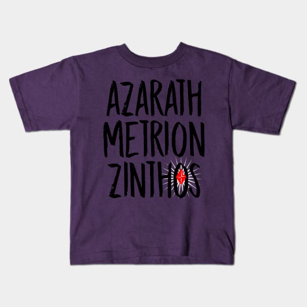 Azarath Kids T-Shirt by ikaszans